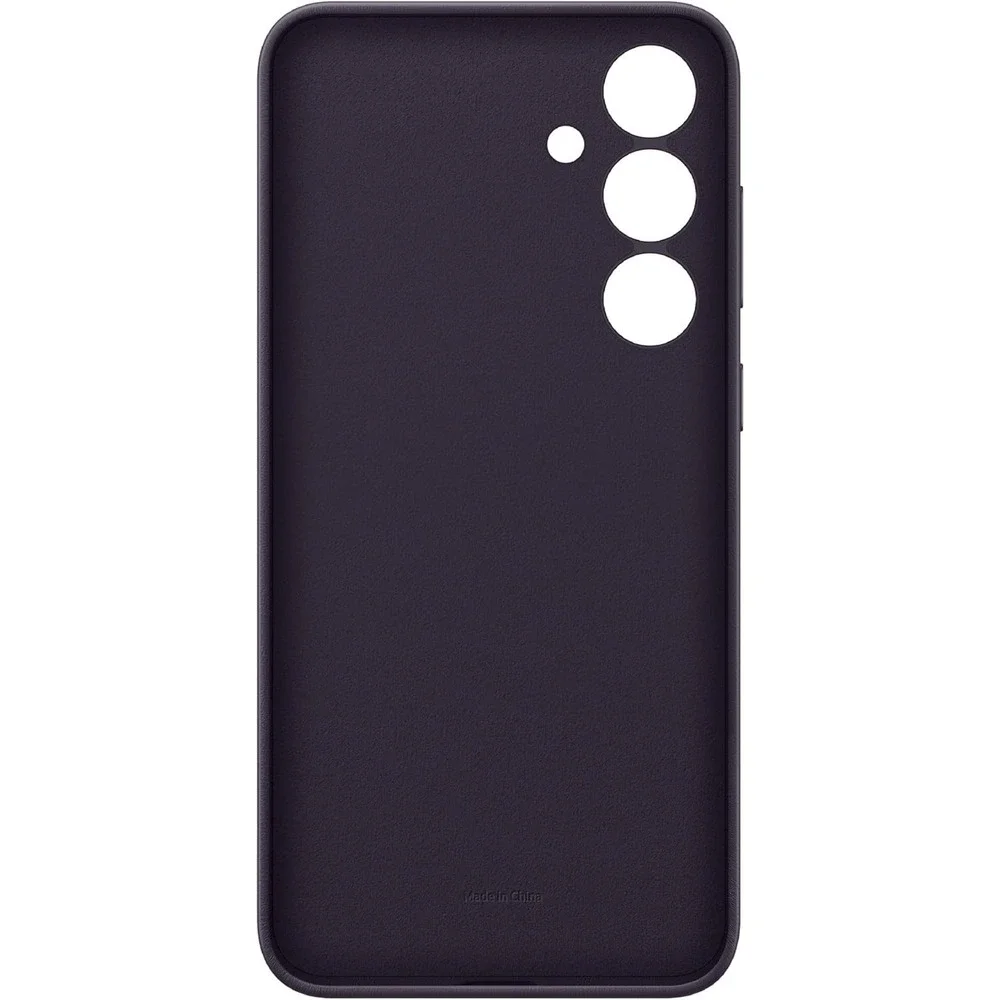 Genuine Samsung - Galaxy S24+ Vegan Leather Case - Dark Violet New in Box!